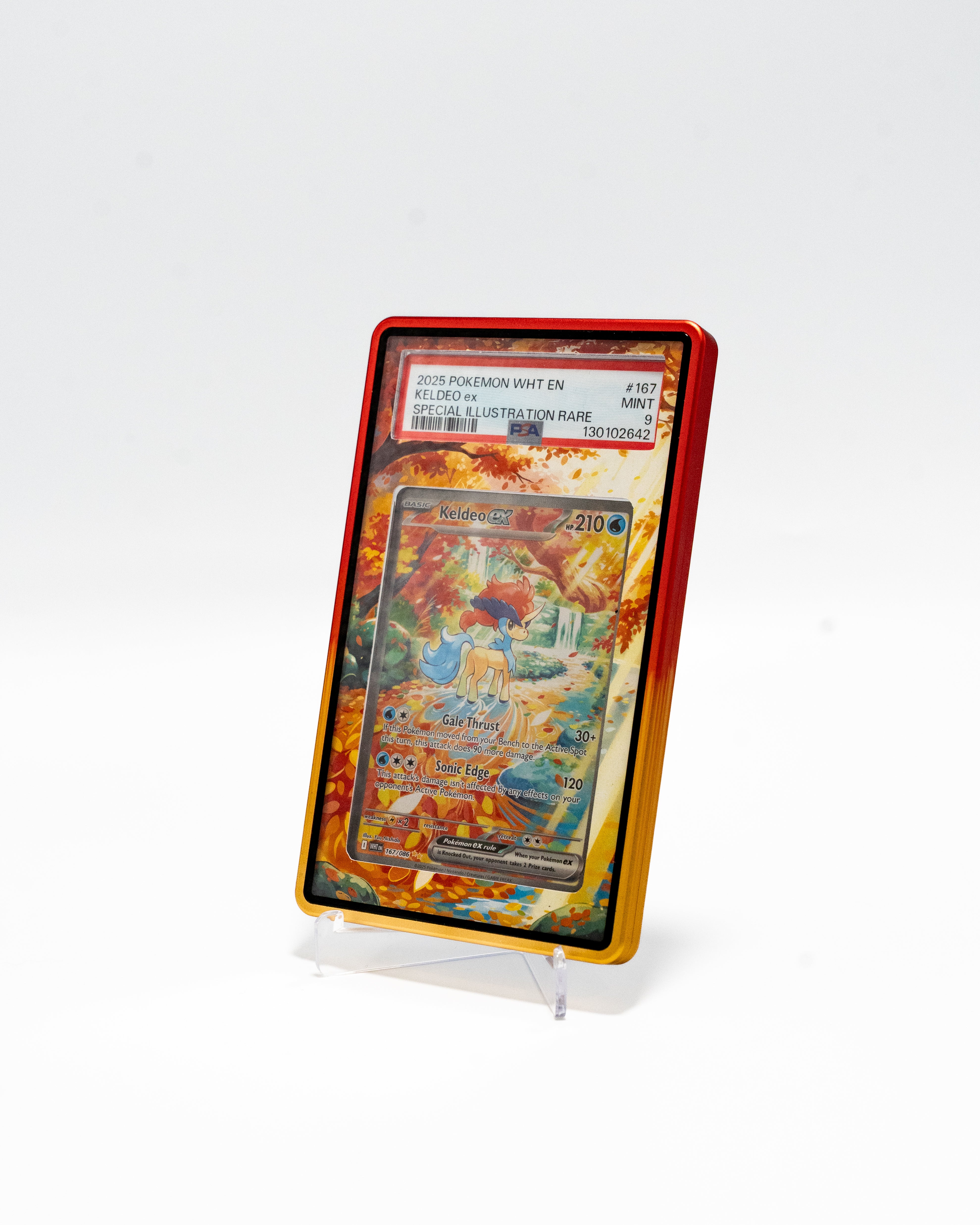 Keldeo EX #167 PSA 9