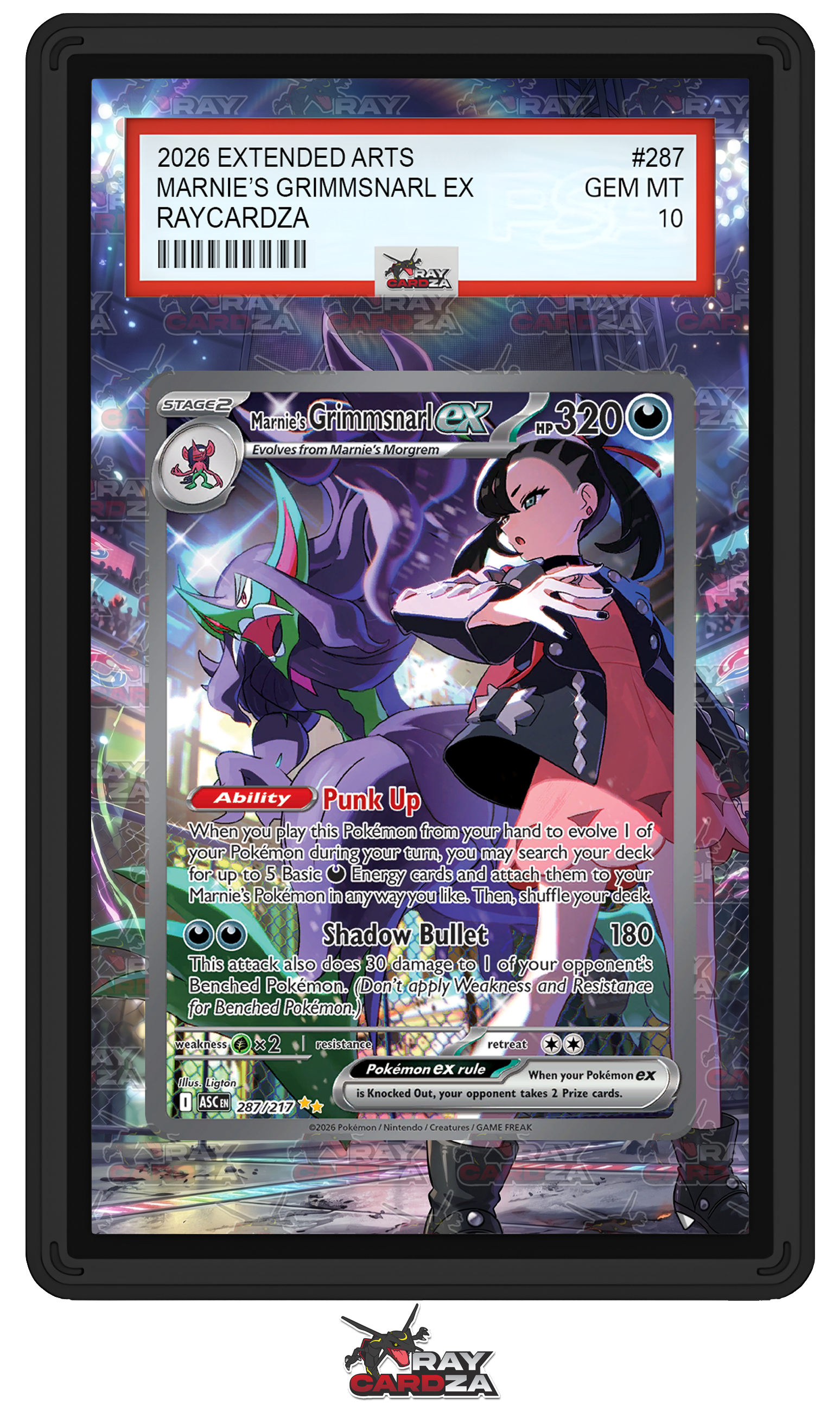 Marnie's Grimmsnarl EX #287 EXTENDED ART