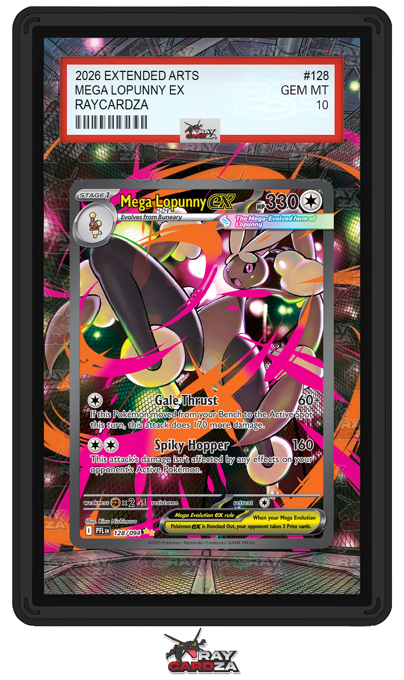 Mega Lopunny EX #128 EXTENDED ART