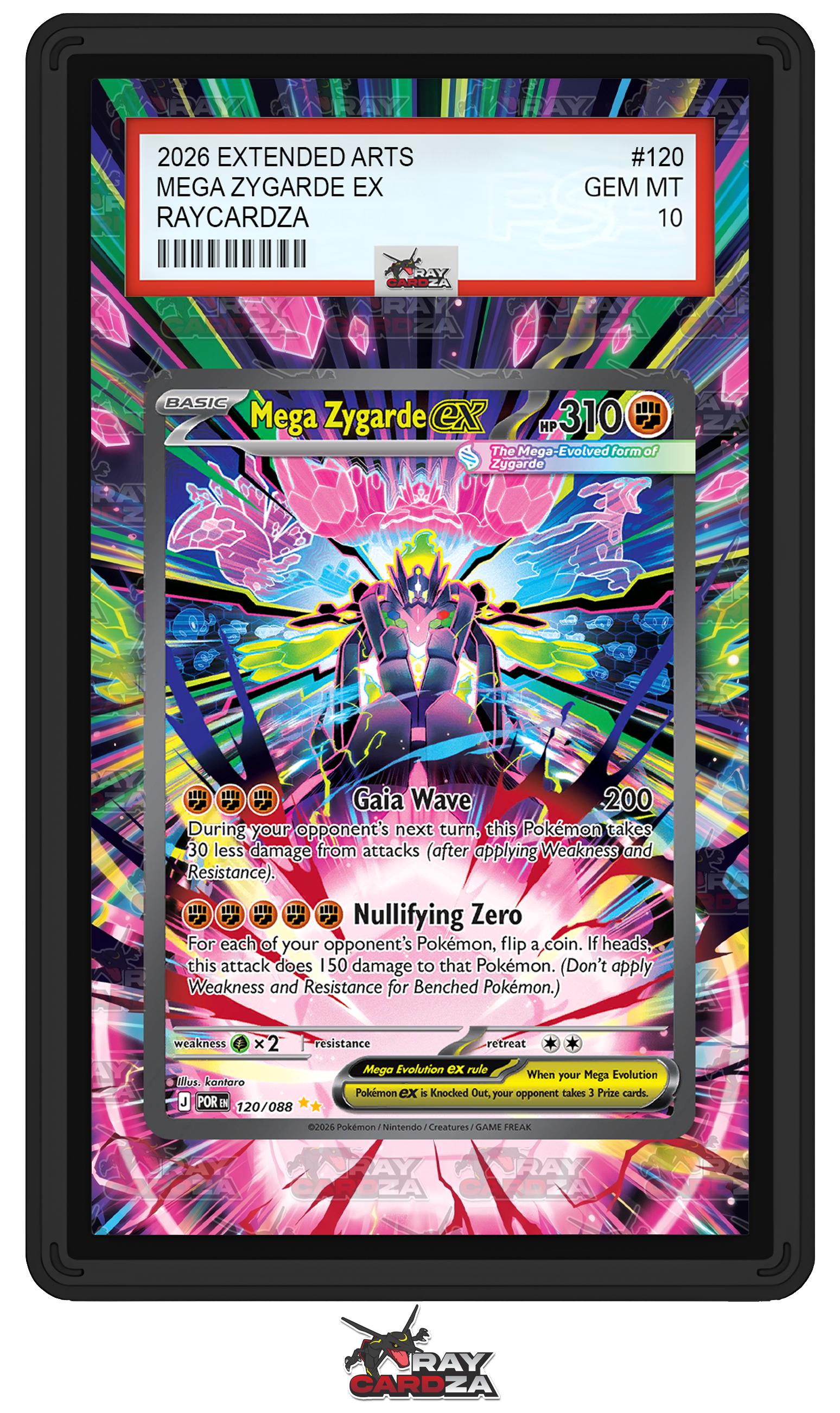 Mega Zygarde EX #120 EXTENDED ART
