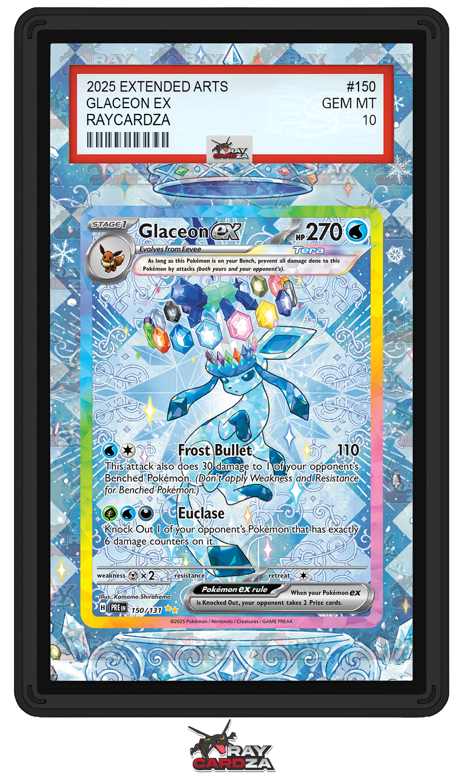Glaceon EX #150 EXTENDED ART Glaceon EX #150 EXTENDED ART