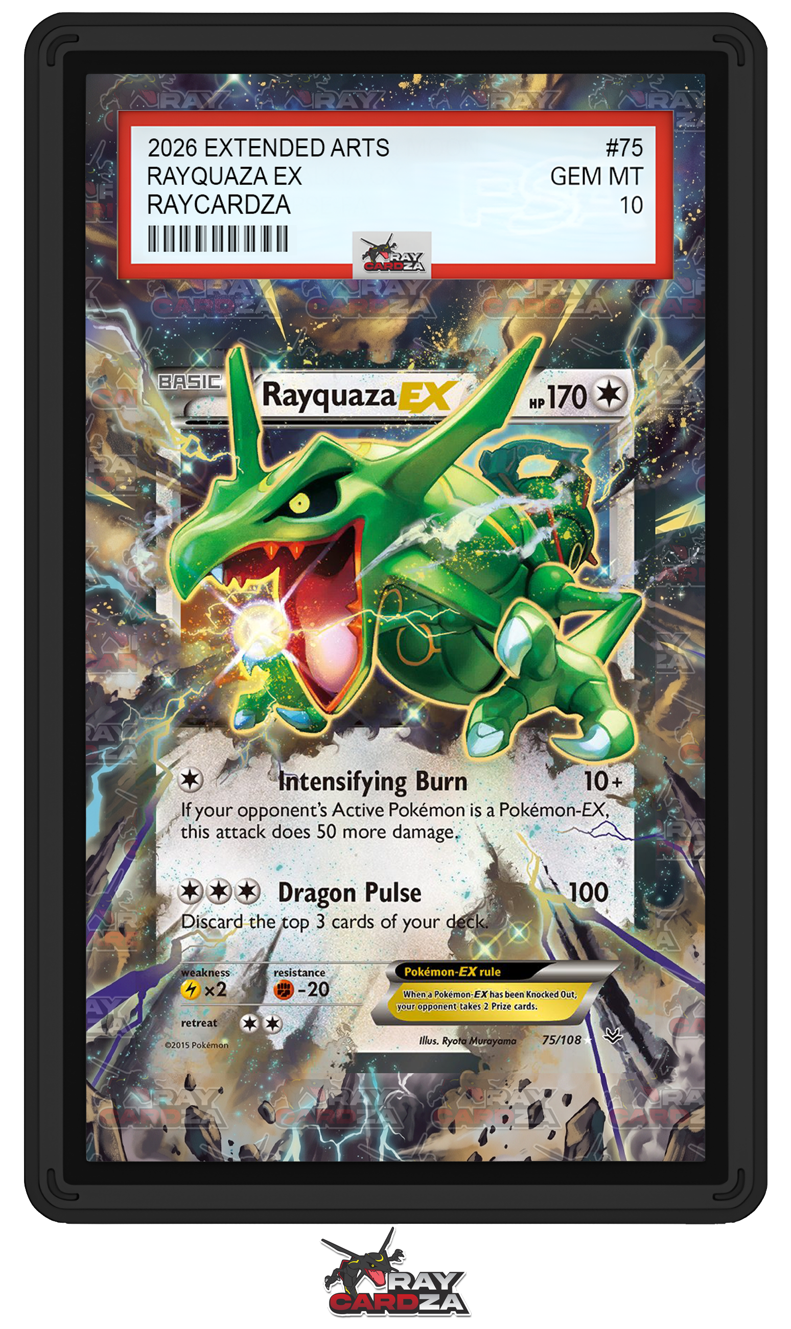 Rayquaza EX #75 EXTENDED ART